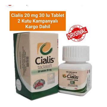 Cialis 20 Mg 30 lu Tablet 2 Kutu Kampanya