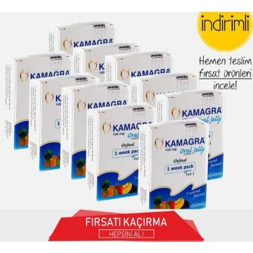 Kamagra Jel 10 Paket 70 Adet Kampanyalı Fiyat