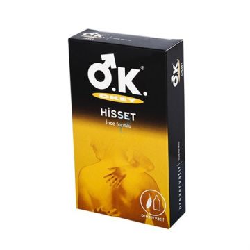 Okey Hisset İnce 10 lu Prezervatif